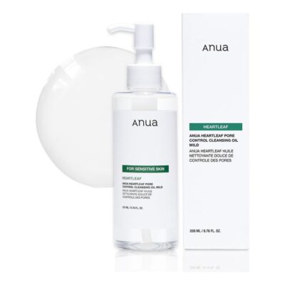 Anua - Heartleaf Pore Control Cleansing Oil Mild 200ml - čistící olej pro citlivou plet