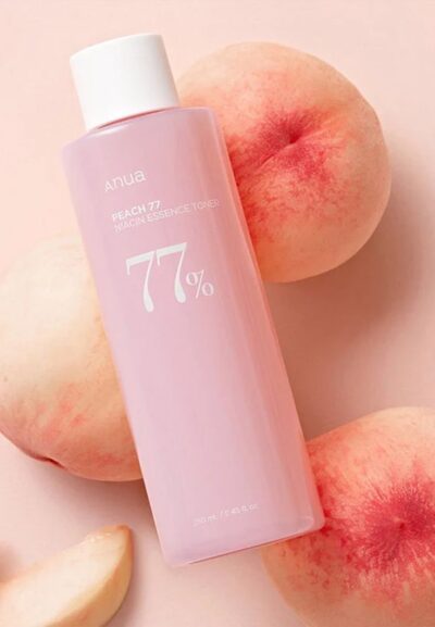 Anua - PEACH 77 NIACIN ESSENCE TONER 250ml - Hydratační esence toner s extraktem z broskví 4 Anua - PEACH 77 NIACIN ESSENCE TONER 250ml - Hydratační esence toner s extraktem z broskví