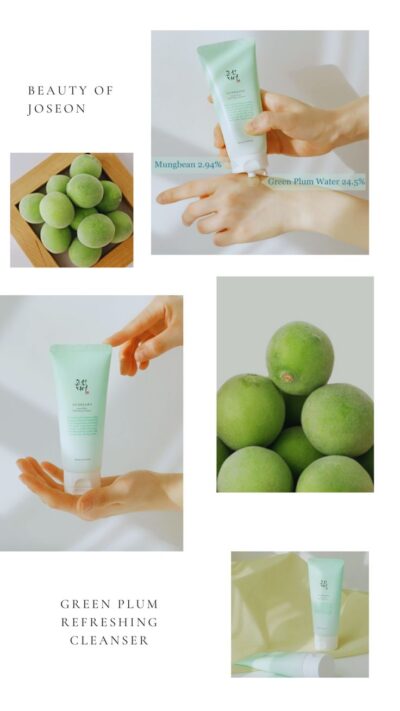 Beauty of Joseon - Green Plum Refreshing Cleanser 100ml - Osvěžující gel na mytí obličeje 3 Beauty of Joseon - Green Plum Refreshing Cleanser 100ml - Osvěžující gel na mytí obličeje