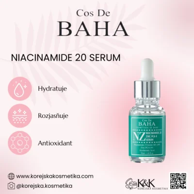 COS DE BAHA - Niacinamide 20 Serum 30ml 1 COS DE BAHA -Niacinamide 20 Serum 30ml