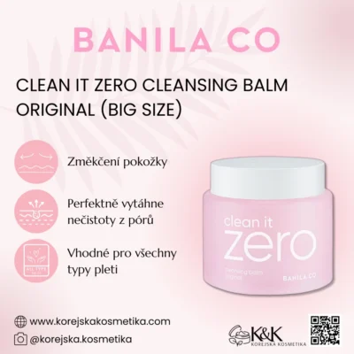 Balina Co - Clean it Zero Cleansing Balm Original (Big Size) 180ml - Čistící balzám
