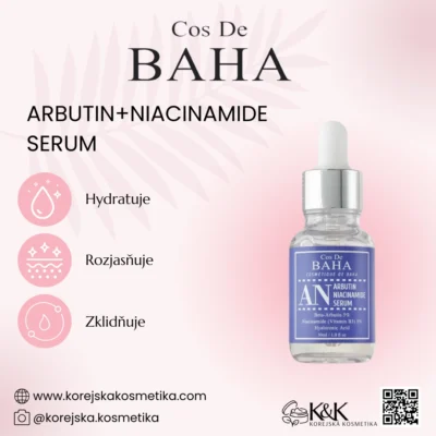 COS DE BAHA - Arbutin + Niacinamide Serum 30ml 1 COS DE BAHA - Arbutin + Niacinamide Serum 30 ml