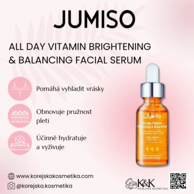 Jumiso - All Day Vitamin Brightening & Balancing Facial Serum 30ml - Vitamínové sérum na obličej 30ml