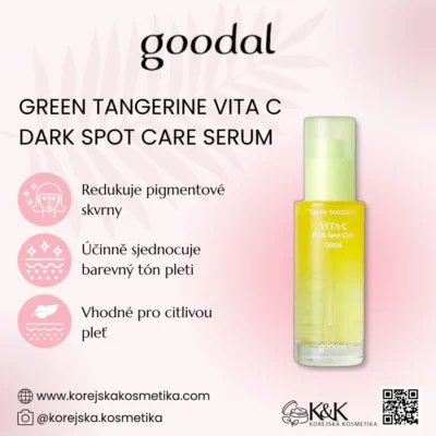 Goodal - Green Tangerine Vita C Dark Spot Care Serum 40ml - Rozjasňující sérum 40ml