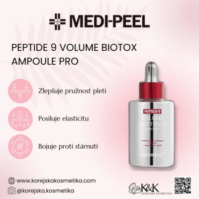 MediPeel - (Renewal) PEPTIDE 9 VOLUME BIOTOX AMPOULE PRO 100ml - Rozjasňující sérum s peptidem 100ml