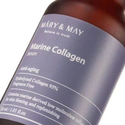 Mary&May - Marine Collagen Serum 30ml - Zpevňující sérum s kolagenem 30ml 6 Mary&May - Marine Collagen Serum 30ml - Zpevňující sérum s kolagenem 30ml