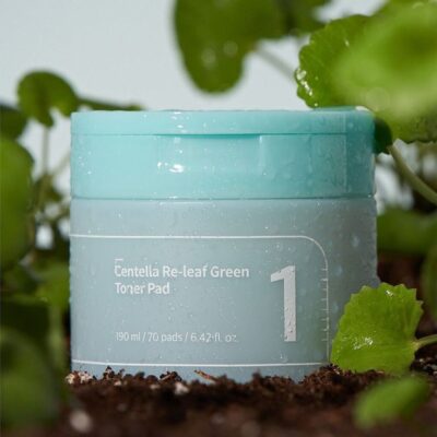 Numbuzin - No.1 Centella Re-leaf Green Toner Pad 190 ml (70 pads) – Zklidňující pleťové tampony s pupečníkem asijským 3 Numbuzin - No.1 Centella Re-leaf Green Toner Pad 190 ml (70 pads) – Zklidňující pleťové tampony s pupečníkem asijským