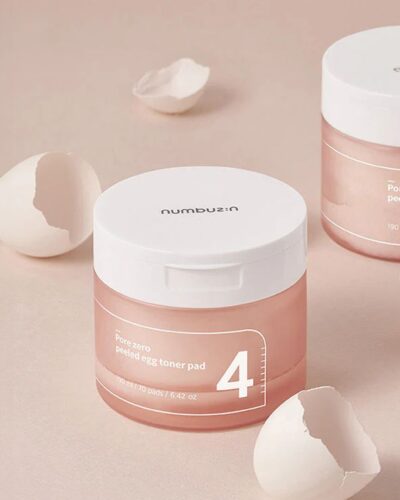Numbuzin - No.4 Pore Zero Peeled Egg Toner Pad (190 ml * 70 ea) - Čisticí a tonizační pleťové tampony 3 Numbuzin - No.4 Pore Zero Peeled Egg Toner Pad (190 ml * 70 ea) - Čisticí a tonizační pleťové tampony