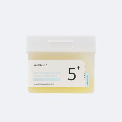 Numbuzin - No.5 Vitamin-Niacinamide Concentrated Pad 180 ml (70 pad) - Rozjasňující vločky s vitamíny a niacinamidem Numbuzin č.5+ 70 kusů 4 Numbuzin - No.5 Vitamin-Niacinamide Concentrated Pad 180 ml (70 pad) - Rozjasňující vločky s vitamíny a niacinamidem Numbuzin č.5+ 70 kusů