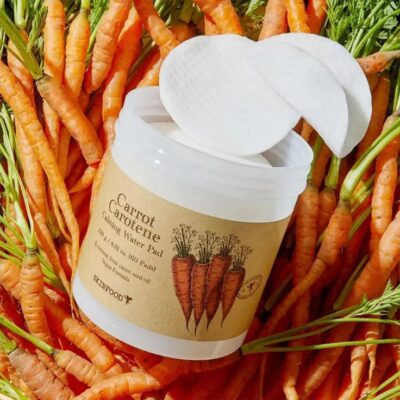 Skinfood - Carrot Carotene Calming Water Pad 60EA - Hydratační polštářky na obličej s výtažkem z mrkve