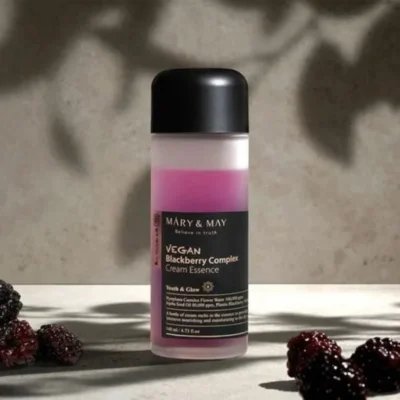 Mary&May- Vegan Blackberry Complex Cream Essence 140ml - Multifunkční krémová esence