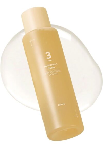 Numbuzin - No.3 Super Glowing Essence Toner 200ml - Rozjasňující tonikum
